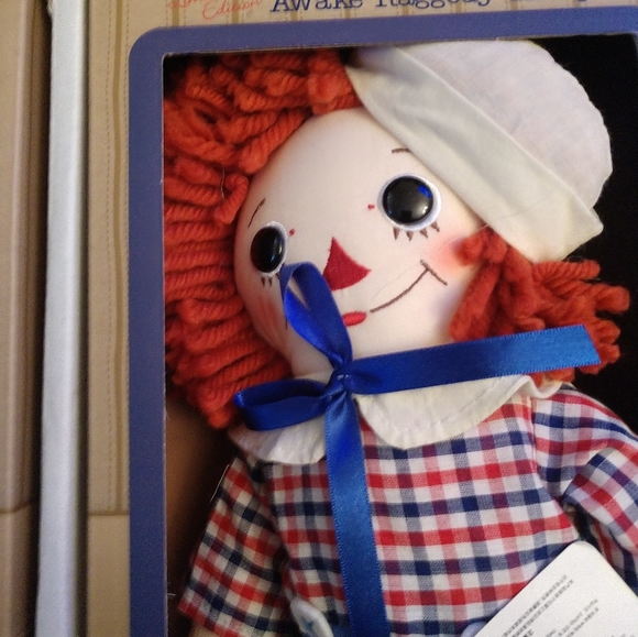 DOLL SALE! Raggedy Ann & Andy Collectors Aurora Ra vintage. New sleep/Awake - Picture 4 of 15